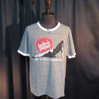 ヒステリックグラマー(HYSTERIC GLAMOUR)のヒステリックグラマー　リンガーTシャツ(Tシャツ/カットソー(半袖/袖なし))