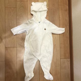 ベビーギャップ(babyGAP)のbaby GAP クマ耳カバーオール 3〜6m 60cm(カバーオール)