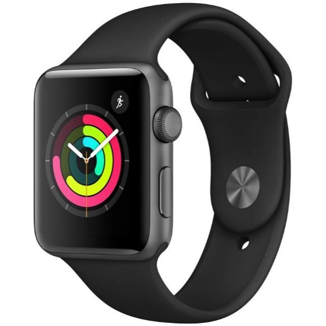 Apple Watch Series3(GPSモデル,42mm,スペースグレイ)