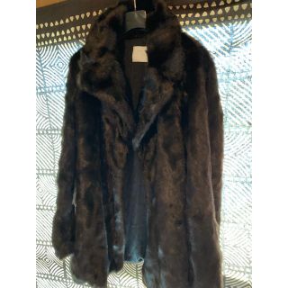 ザラ(ZARA)のエコファーコート ブラウン ZARA 最終お値下げ！(毛皮/ファーコート)