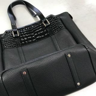 クロコダイル(Crocodile)の処分価格！定20 池田工芸クロコダイルトートバック(ボストンバッグ)