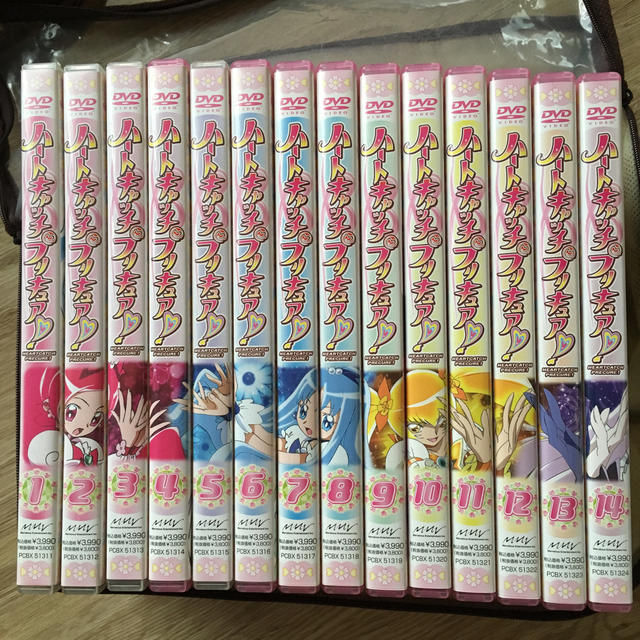 ハートキャッチプリキュア DVD 14巻セット-