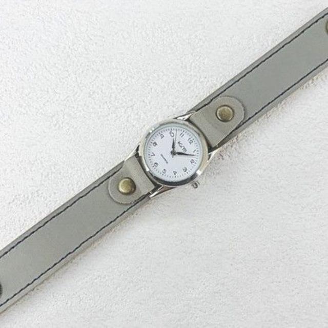 ▲STITCH 寒空、冬のスモーキー⌚「ステッチラン 腕時計」