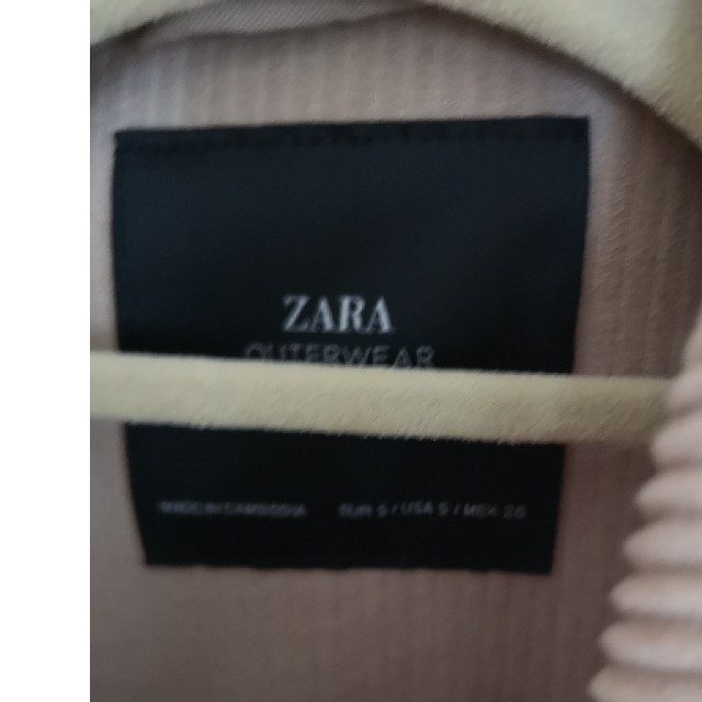 ZARA(ザラ)の新品タグ付き　ZARA　コーデュロイ　ジャケット レディースのジャケット/アウター(その他)の商品写真