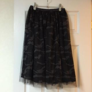 ダブルクローゼット(w closet)のw closet チュールスカート(ひざ丈スカート)