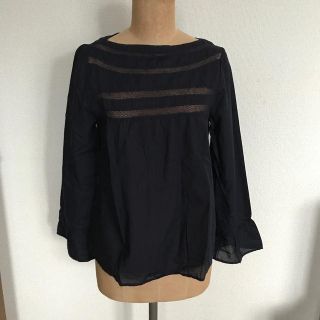 ユニクロ(UNIQLO)のユニクロ フリル袖ブラウス(シャツ/ブラウス(長袖/七分))