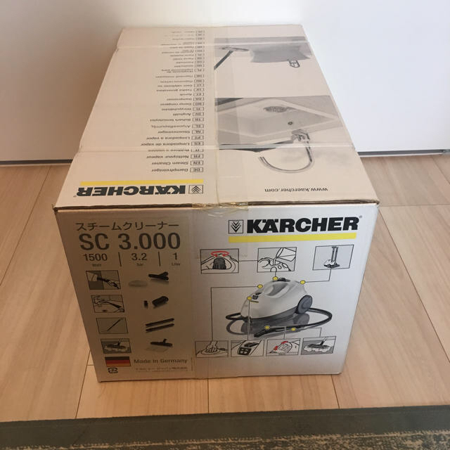 新品未開封 KARCHER スチームクリーナー SC3.000 1