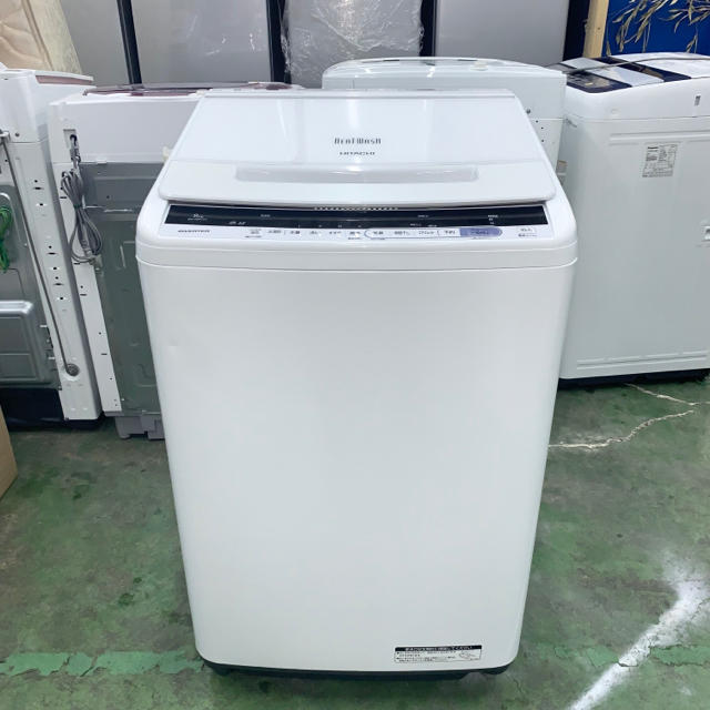 ⭐︎HITACHI⭐︎全自動洗濯機 2018年 8kg 美品 大阪市近郊配送無料