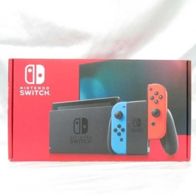 【新品・未使用】Nintendo Switch 新モデル　ネオンブルー/レッド