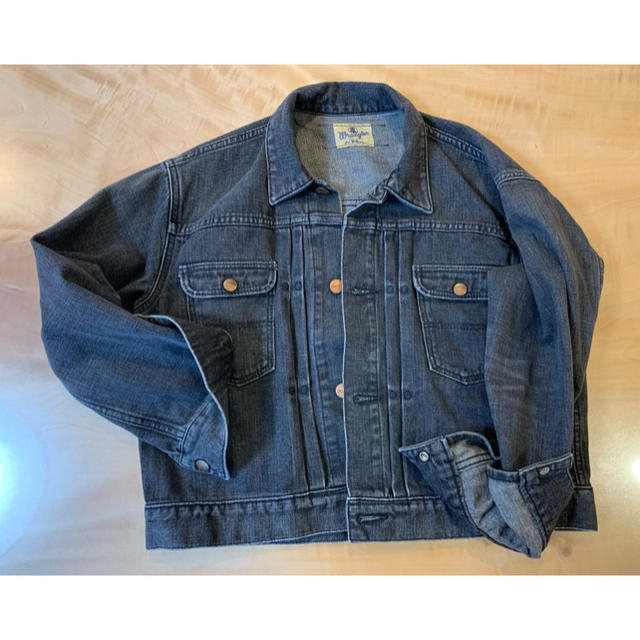 ロンハーマン×Wrangler ラングラー デニムジャケット Gジャン ブラック
