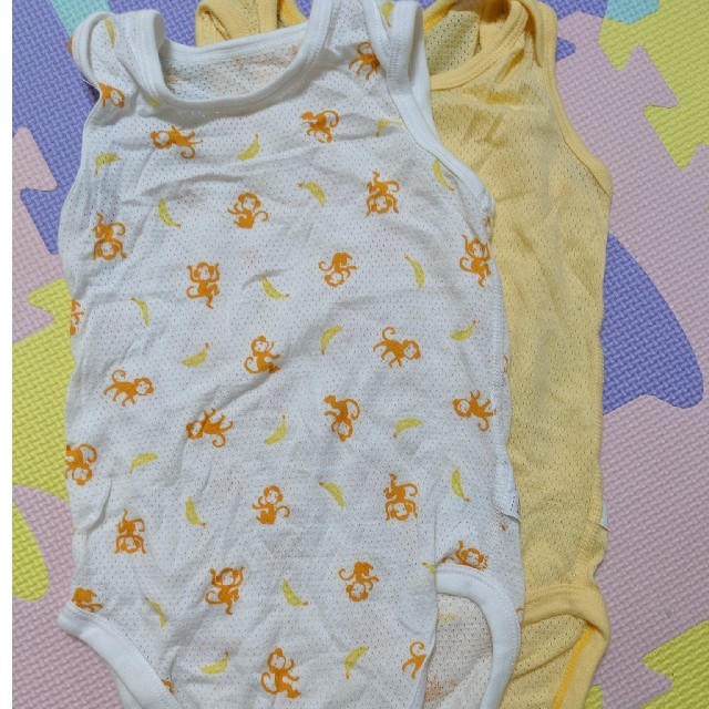 UNIQLO(ユニクロ)の未使用、肌着2枚セット キッズ/ベビー/マタニティのキッズ服男の子用(90cm~)(下着)の商品写真