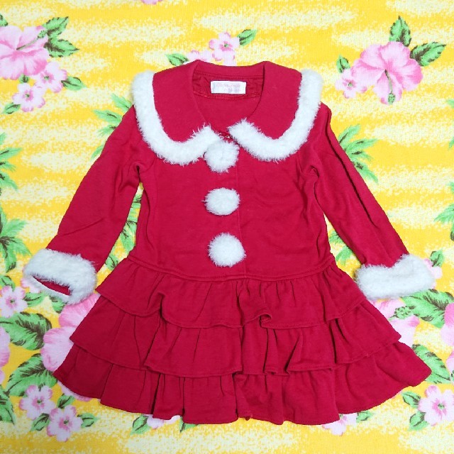 Shirley Temple - シャーリーテンプル♥サンタワンピース♥90cmの通販 ...