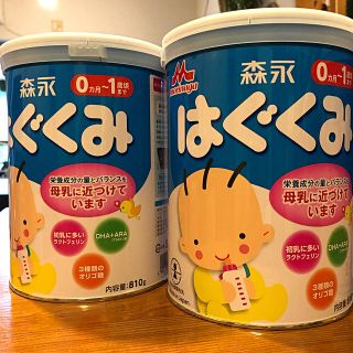 モリナガニュウギョウ(森永乳業)のぱんさま専用 粉ミルク＊森永はぐくみ(乳液/ミルク)