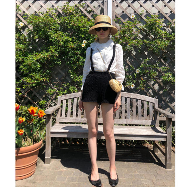 epine♡cable knit 2way short pants レディースのパンツ(ショートパンツ)の商品写真