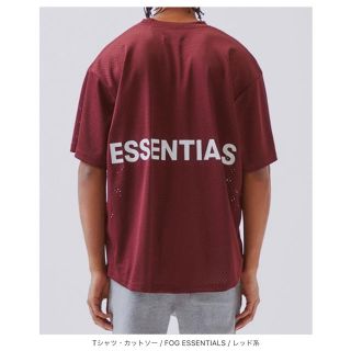 fog essentials Vネックメッシュ半袖Tシャツ Lサイズ 黒 新品