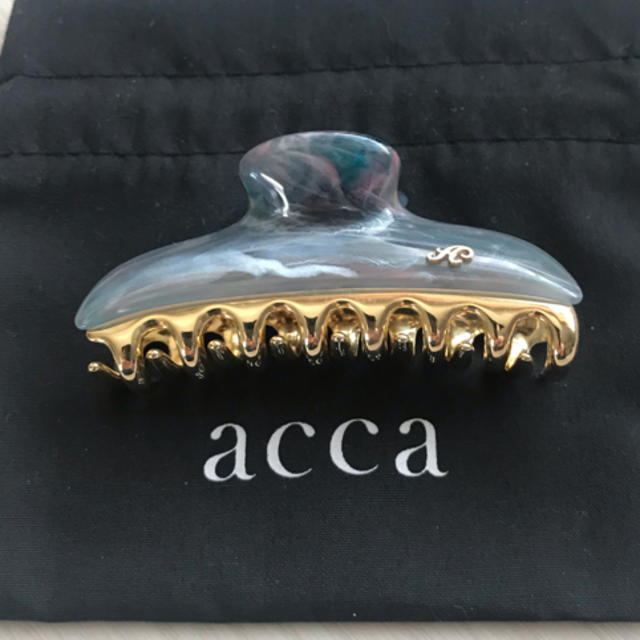 acca(アッカ)のアッカ acca  ヘアクリップ 中  美品 ♡ レディースのヘアアクセサリー(バレッタ/ヘアクリップ)の商品写真