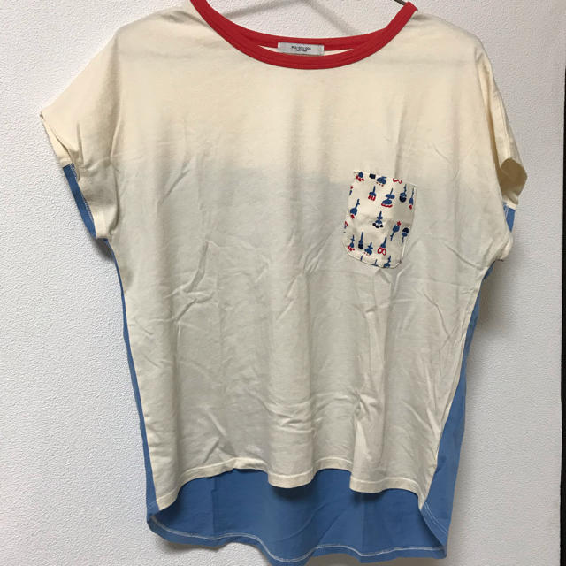 POU DOU DOU(プードゥドゥ)のPOU DOU DOU 切り替えTシャツ レディースのトップス(Tシャツ(半袖/袖なし))の商品写真
