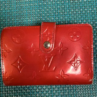 ルイヴィトン(LOUIS VUITTON)のルイヴィトン  ヴェル二  赤 財布(財布)