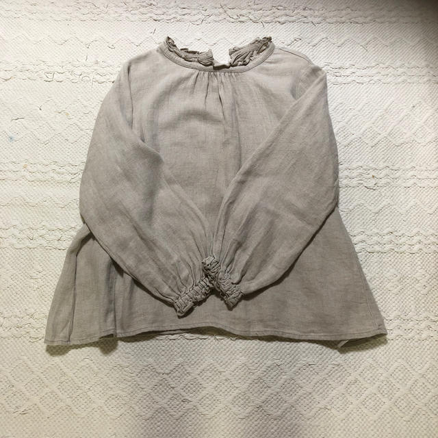 nest Robe(ネストローブ)のnest robe リネンビエラスタンドフリルブラウス ジュリー様です。 レディースのトップス(シャツ/ブラウス(長袖/七分))の商品写真