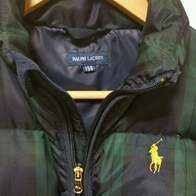 Ralph Lauren(ラルフローレン)のラルフローレン　ダウンジャケット　150 キッズ/ベビー/マタニティのキッズ服男の子用(90cm~)(ジャケット/上着)の商品写真