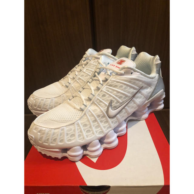 26.0 NIKE SHOX TL ショックス ホワイト