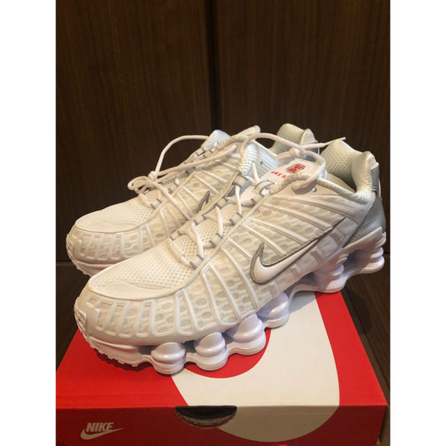 27.0 NIKE SHOX TL ショックス ホワイト