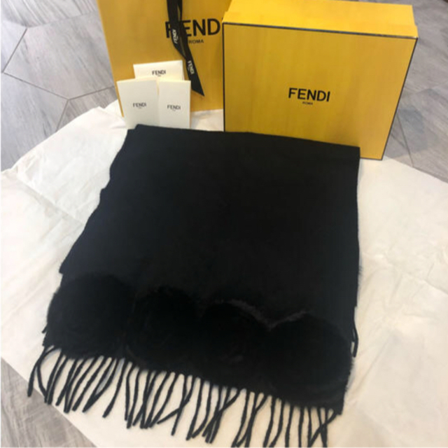 FENDI - FENDIフェンディ カシミア ストール マフラーの通販