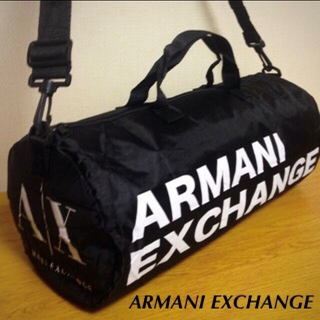 アルマーニエクスチェンジ(ARMANI EXCHANGE)の【未使用】アルマーニエクスチェンジ 2WAYドラムバッグ　ミニボストンバッグ(ボストンバッグ)