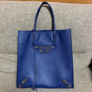 バレンシアガバッグ(BALENCIAGA BAG)のBALENCIAGA バレンシアガ ペーパー BLUE(トートバッグ)