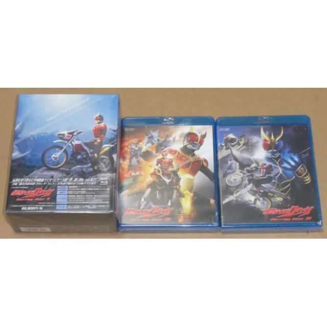 新品 仮面ライダークウガ Blu-ray BOX 初回版BOX付 全3巻 エンタメ/ホビーのDVD/ブルーレイ(TVドラマ)の商品写真