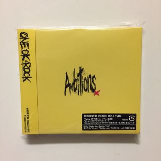 ONE OK  ROCK  Ambitions   初回限定盤 CD＋DVD(ポップス/ロック(邦楽))