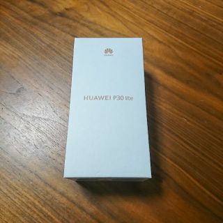 新品未使用 ファーウェイ P30 lite  ミッドナイトブラック ワイモバイル(スマートフォン本体)