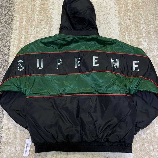 Supreme Sports Piping Puffy Jacket