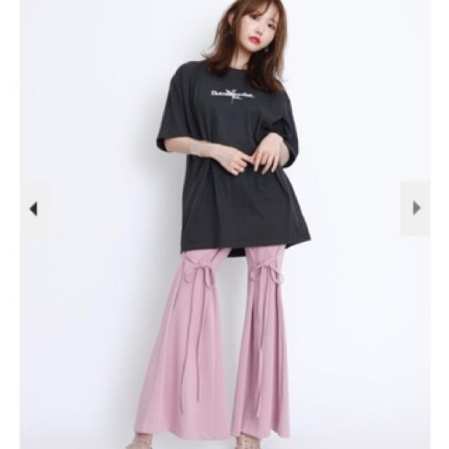 Crayme,(クレイミー)のcrayme, Easy Ribbon Pants パンツ レディースのパンツ(カジュアルパンツ)の商品写真