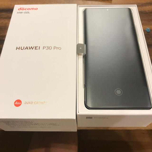 新品 未使用 HUAWEI P30 pro ブラック SIMフリー