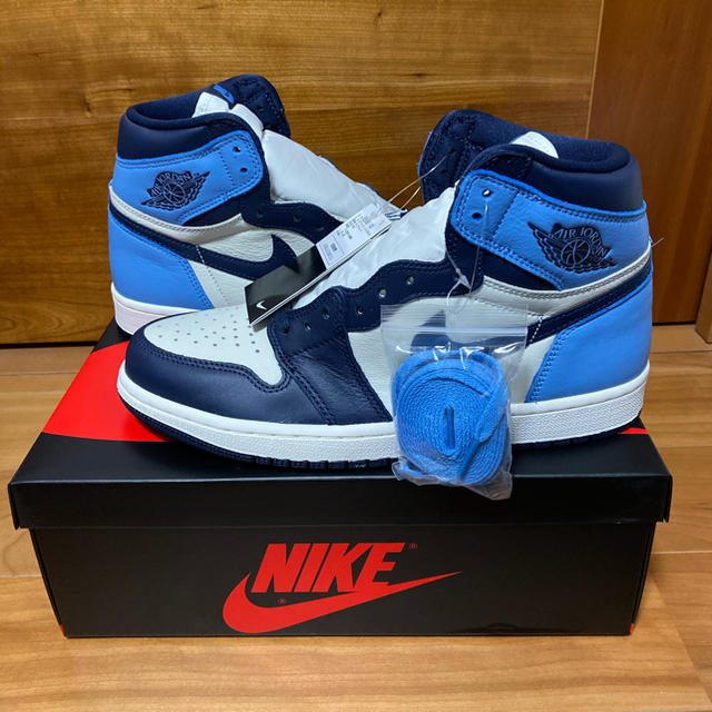 最終価格!AIR JORDAN 1 RETRO HIGH OG OBSIDIAN