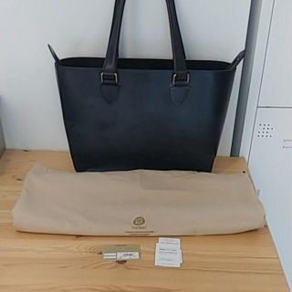 GANZO - GANZOブライドルレザー トートバッグ 黒 最終値下げの通販 by