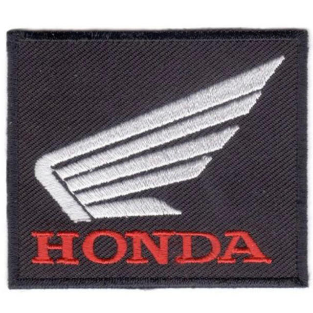 ホンダ Honda ワッペン 黒赤白 Hnd008 の通販 By コットン100 Cotton100 ラクマ