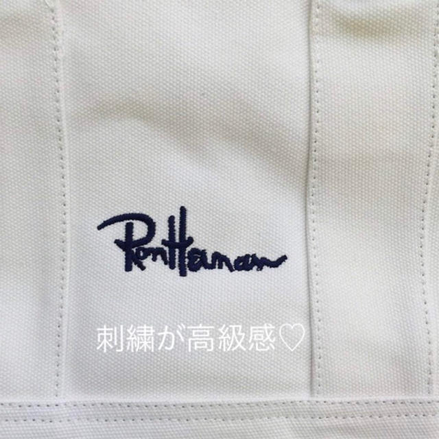 Ron Herman - 人気商品✩ロンハーマン ✩トートバッグ✩ホワイト✩白 