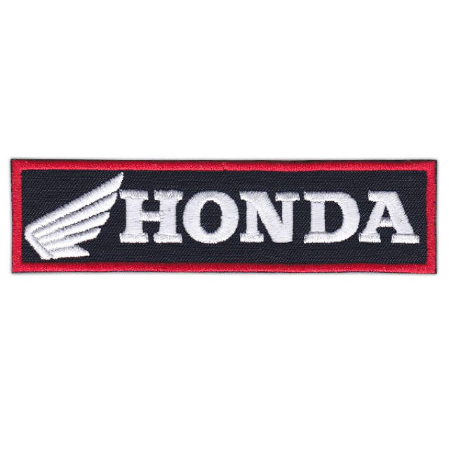 ホンダ Honda ワッペン 黒赤白 Hnd012 の通販 By コットン100 Cotton100 ラクマ