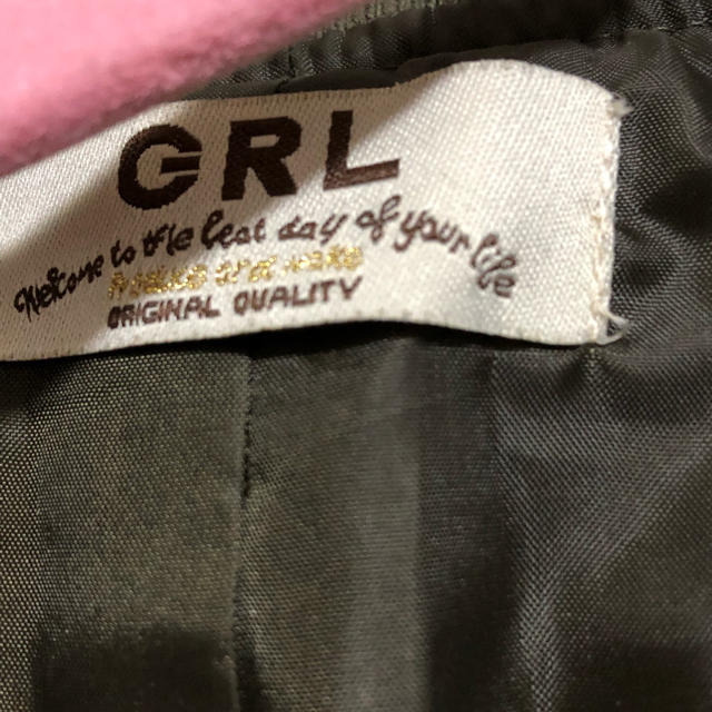 GRL(グレイル)のGRL MA-1ジャケット カーキ レディースのジャケット/アウター(ブルゾン)の商品写真