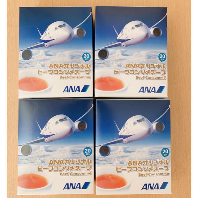 ANA(全日本空輸)(エーエヌエー(ゼンニッポンクウユ))のANA ビーフコンソメスープ 食品/飲料/酒の加工食品(インスタント食品)の商品写真