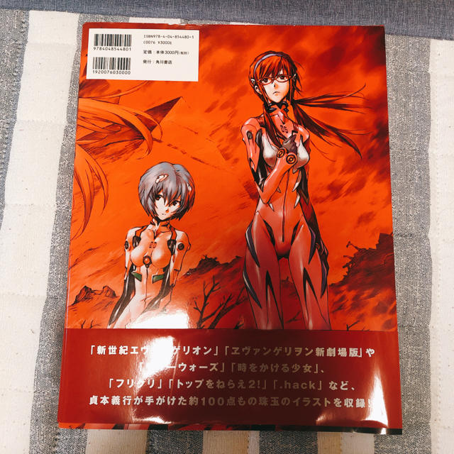 角川書店(カドカワショテン)のCARMINE エヴァンゲリオン 貞本義行 画集 エンタメ/ホビーの本(アート/エンタメ)の商品写真