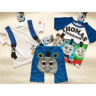 タカラトミー(Takara Tomy)の新品 トーマス 3点セット(Ｔシャツ)