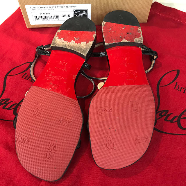 Christian Louboutin(クリスチャンルブタン)のクリスチャンルブタン　サンダル　35.5 美品 レディースの靴/シューズ(サンダル)の商品写真