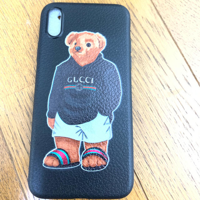 iphone x, iphone xs ケース カバー 可愛い クマの通販
