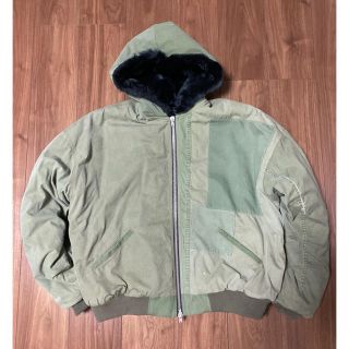 フィアオブゴッド(FEAR OF GOD)のりゅう様専用　FEAR OF GOD  rabbit faux Mサイズ(ミリタリージャケット)