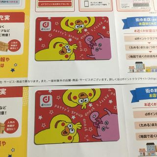 エヌティティドコモ(NTTdocomo)のパティズ dポイントカード 未使用(その他)