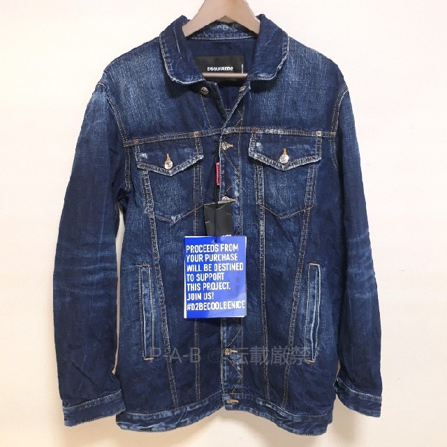 新品 タグ付き DSQUARED2 18S/S デニムジャケット Gジャン