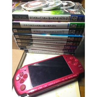 プレイステーションポータブル(PlayStation Portable)のPSP ソフトセット(携帯用ゲーム機本体)